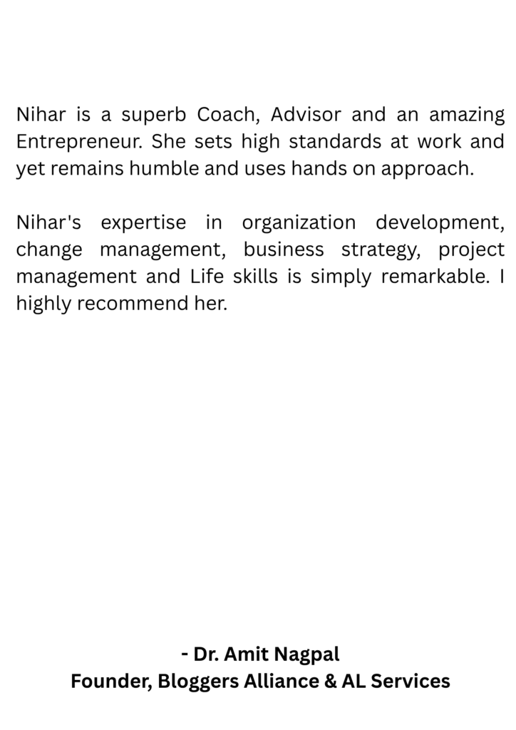 Nihar Sharma Testimonial 8